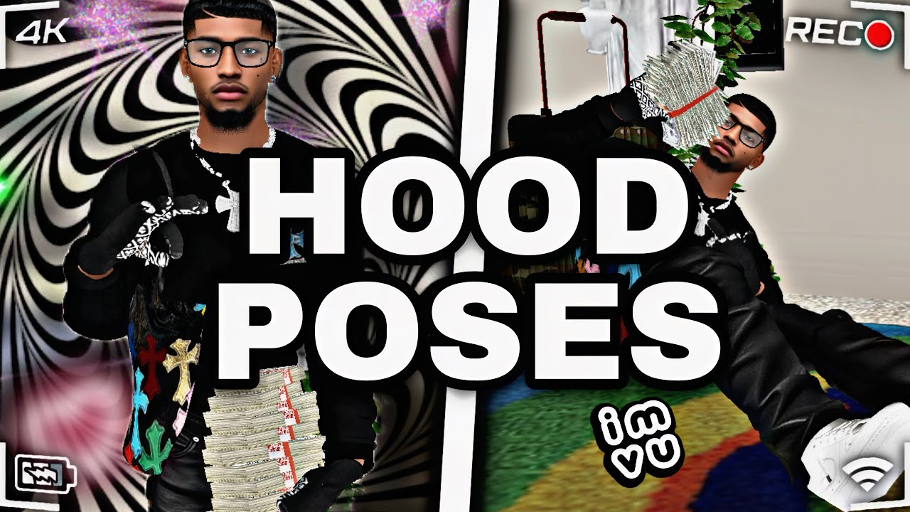 5 IMVU HOOD POSES 2025