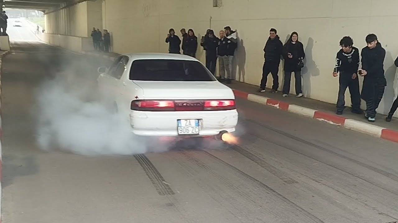 Track day Monza 22/2/2026 Tunnel acceleration and burnout