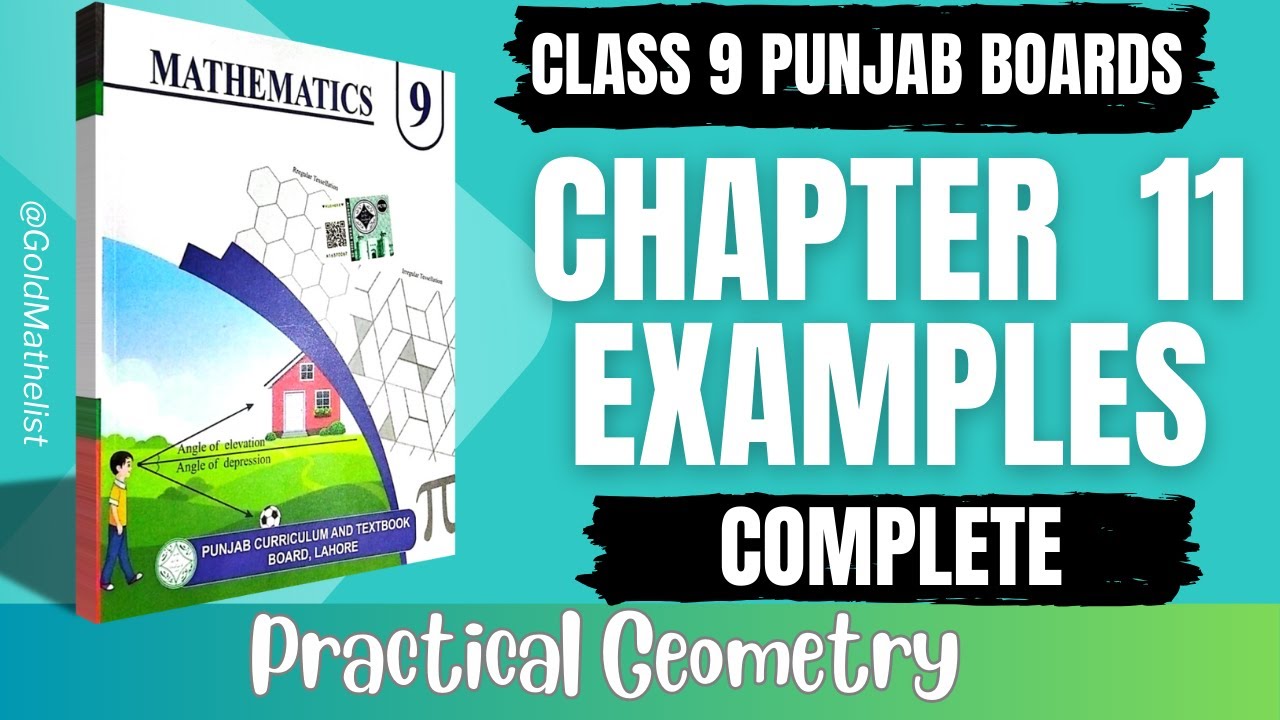 Class 9 Math Chapter 11 Examples || 9th math chapter 11 Examples || Ex 11.1 Class 9 || PCTB