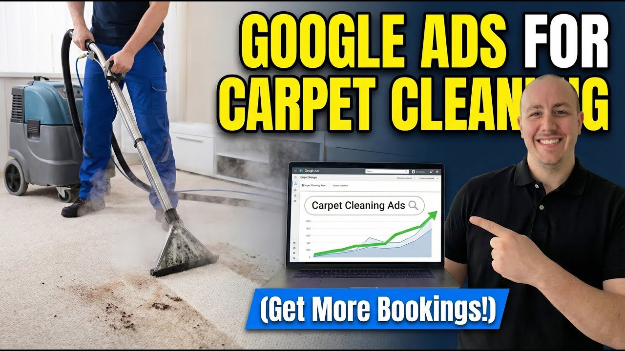 The ONLY Google Ads Tutorial For Carpet Cleaners You Need (To Get Carpet Cleaning Leads in 2026)