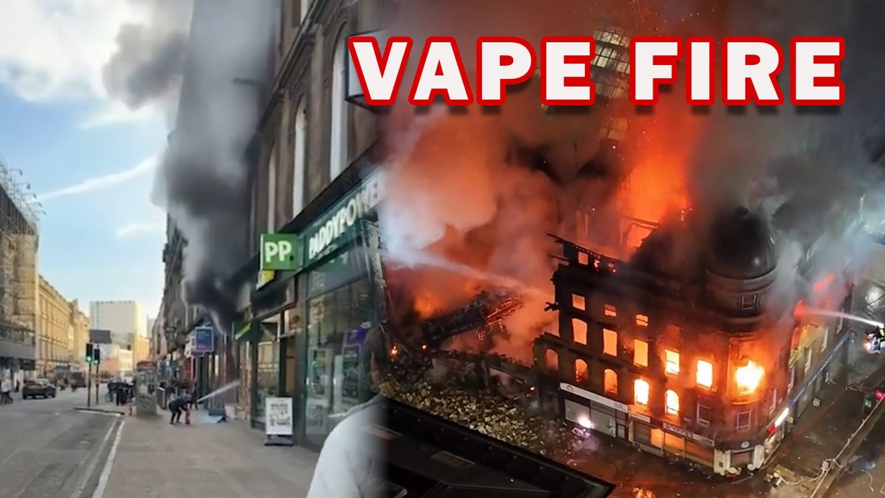 Vape Shop Fire Destroys Glasgow&rsquo;s Historic Train Station