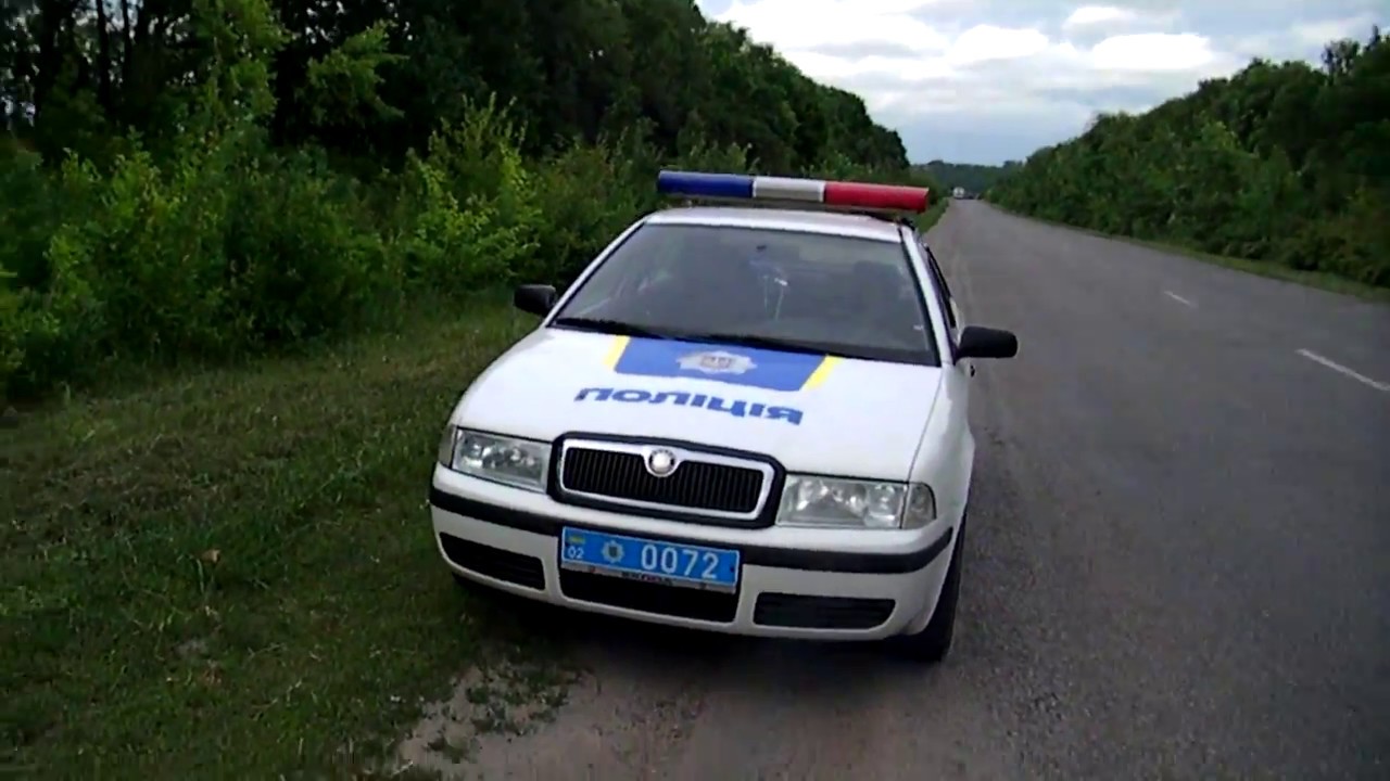 Винницкая полиция ст 130 за 0.5 пива на мотоблоке по обочине. Часть-1