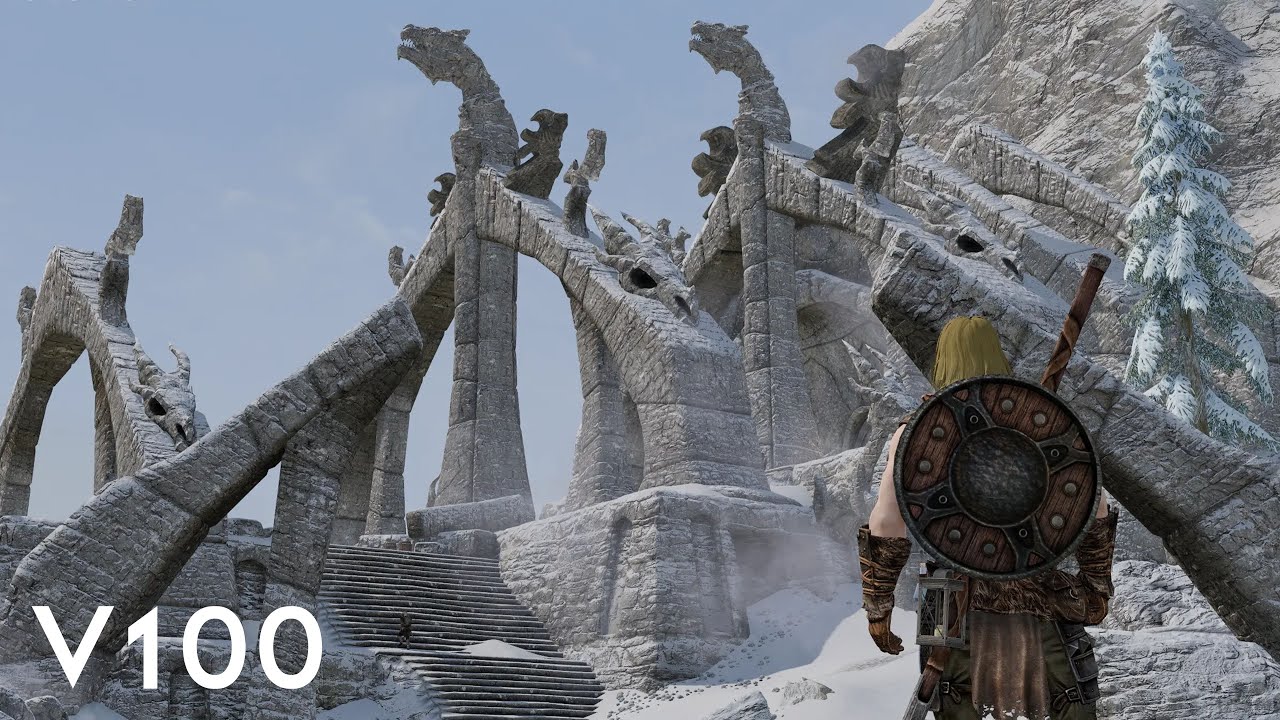 Gate to Sovngarde V100 | Permadeath Challenge with 1900+ mods 🔥
