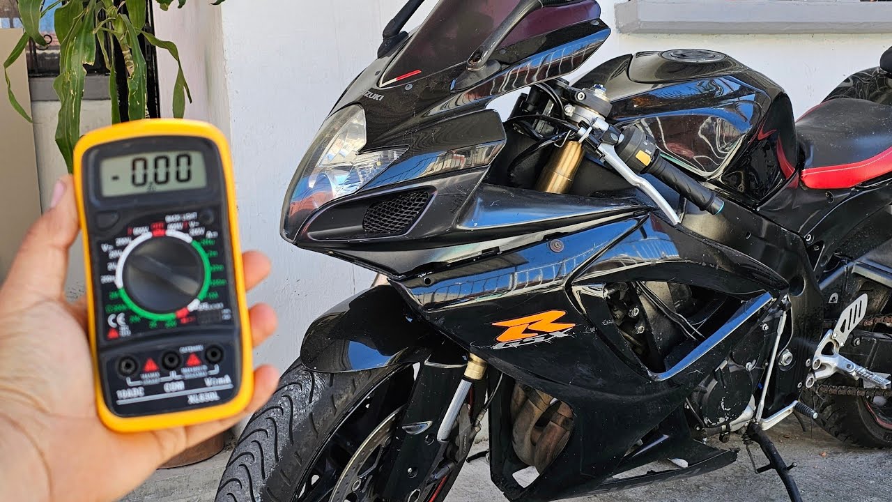 Cómo arreglar el problema de carga/voltaje de la Suzuki GSXR 600 (Solución)