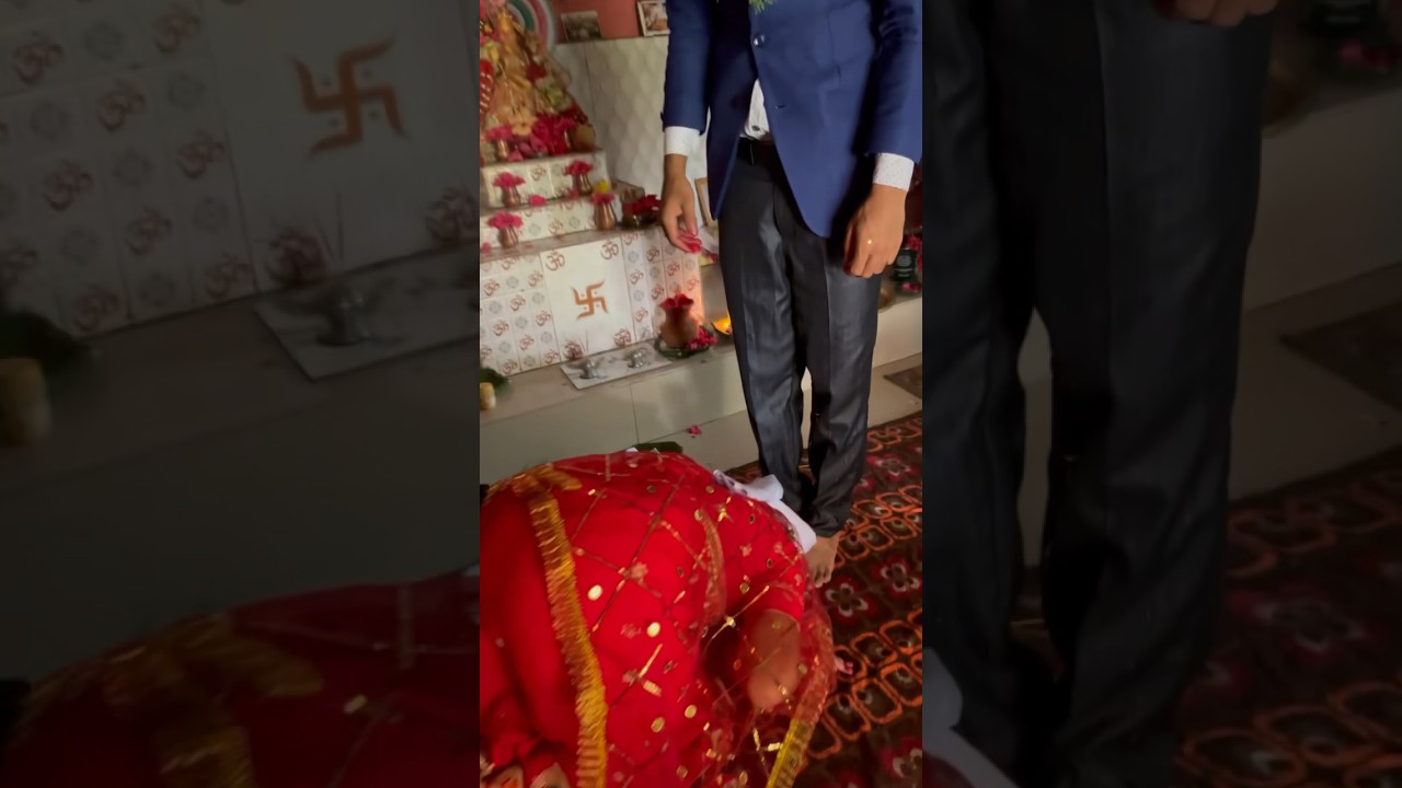Nepali wedding ✨#lovemarriage #mandir #ritual