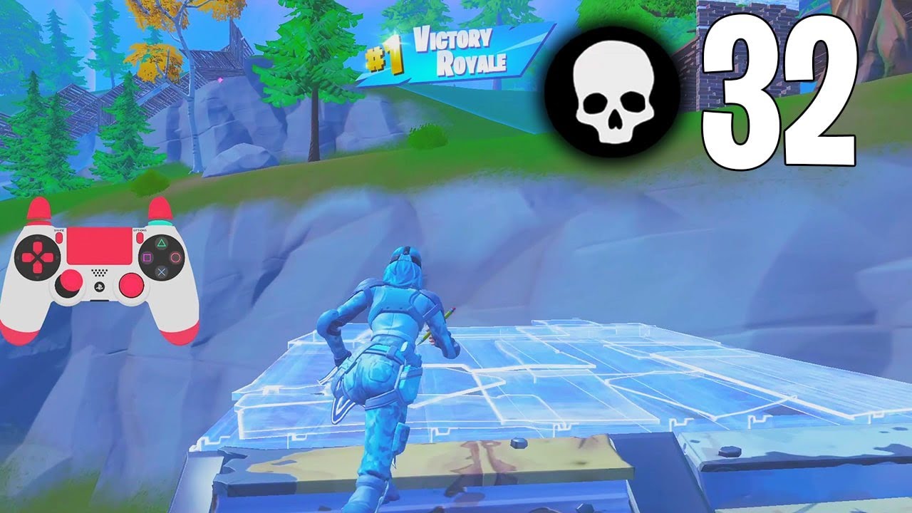 32 Elimination Solo Squad Win Gameplay Full Game Season 7 (Fortnite Ps4 Controller)