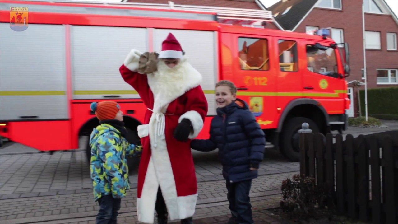 Der Weihnachtsmann bei der Feuerwehr? - Weihnachtsvideo - Freiwilligen Feuerwehr Finkenwerder