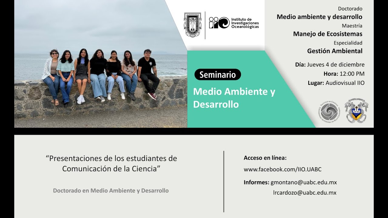 Seminario Medio Ambiente y Desarrollo