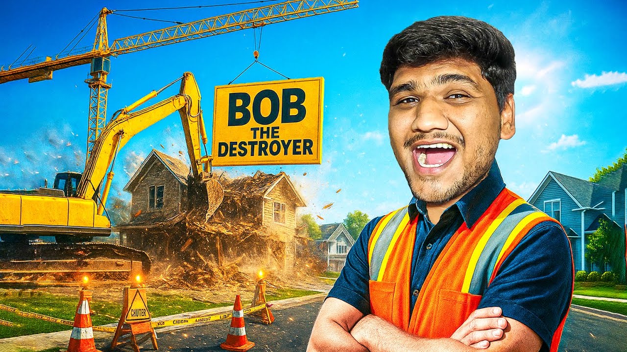 Demolition Gone CRAZY &mdash; BOB THE DESTROYER in Action!
