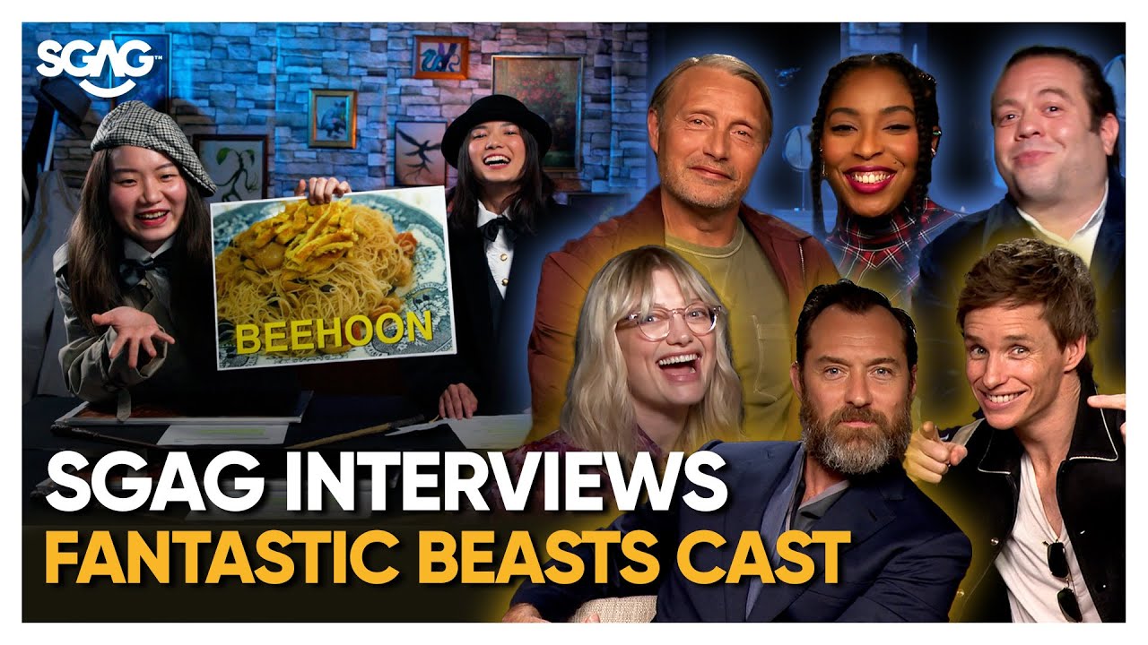 SGAG Interviews Fantastic Beasts Cast | SGAG