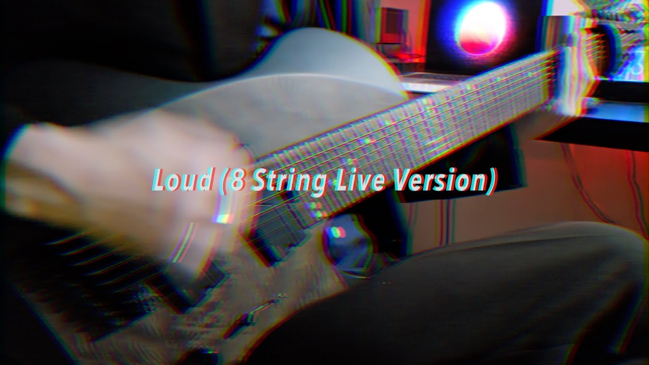 Loud (8 String Live Version) - Polyphia [Guitar Cover]