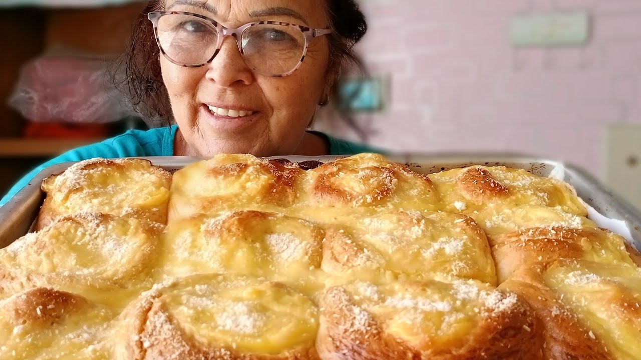 ❤️ROSCA DE PADARIA COM CREME DE CONFEITEIRO DELÍCIA SO FAÇA VC NÃO VAI PRECISAR COMPRAR MAIS .