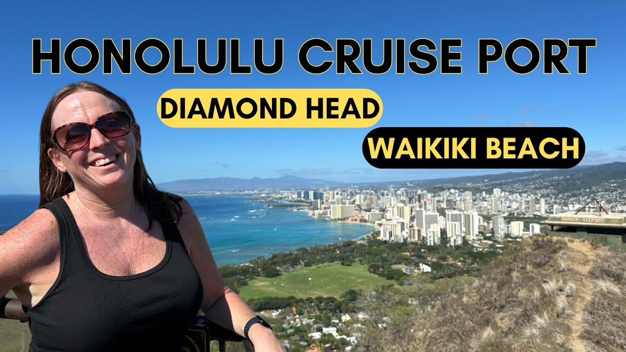 Honolulu Cruise Port Adventure: Diamond Head Hike & Waikiki Beach