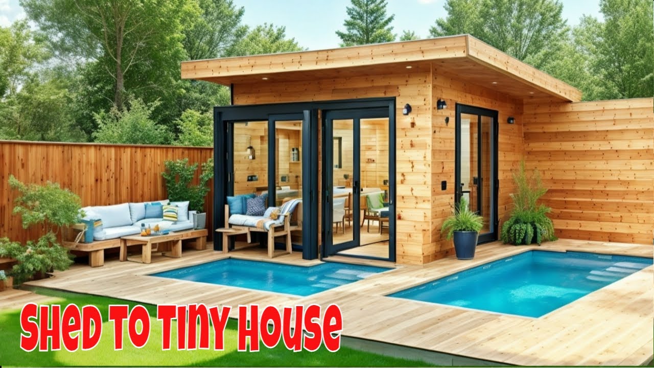 From Storage Shed to Tiny House | Home Depot Shed and House Kits