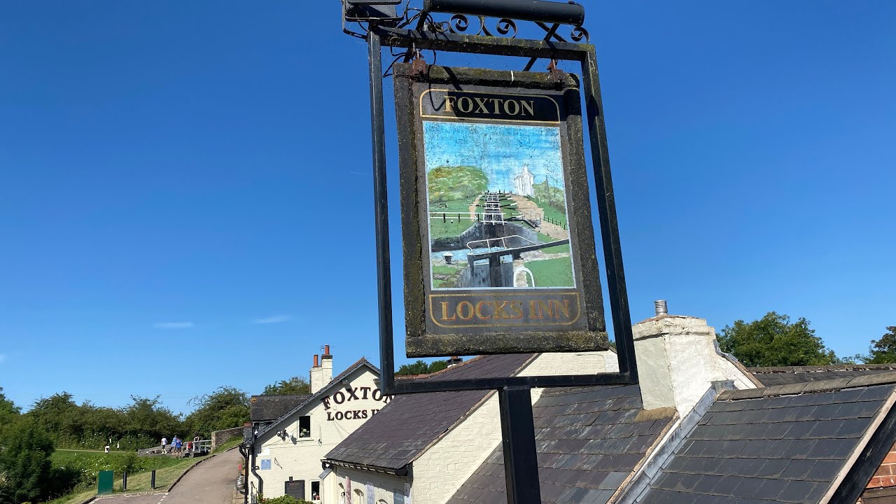 Foxton Locks 4K Looking Down Productions