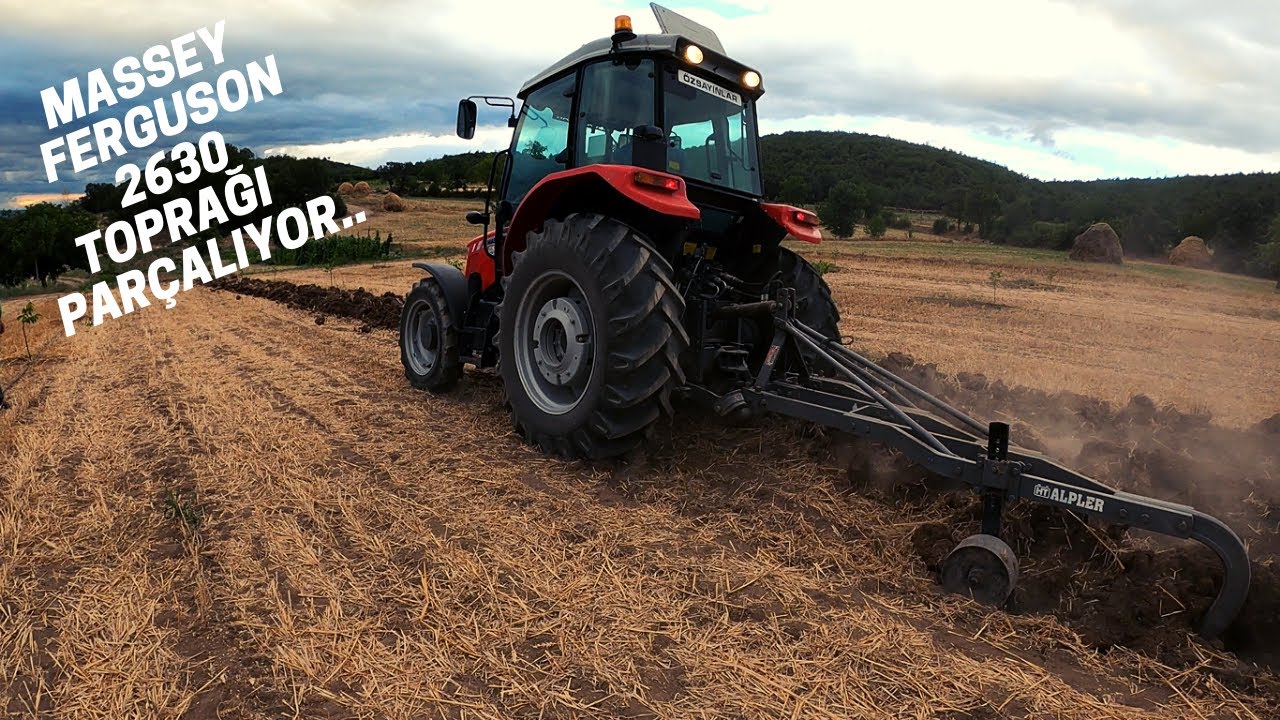MASSEY FERGUSON 2630 4WD İLE TOPRAĞI PARÇALIYORUZ..