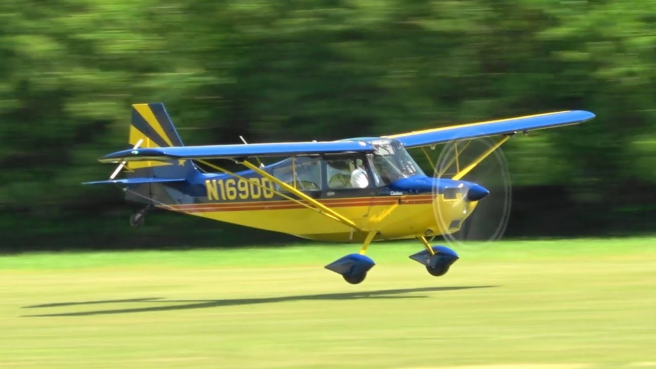 Citabria Aerobatic Demo by Tom Beamer at the Golden Age Air Flying Circus 2018