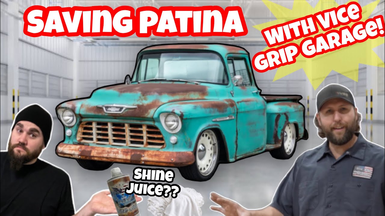 СОХРАНЯЕМ ПАТИНУ С VICE GRIP GARAGE! СТОИТ ЛИ SHINE JUICE ТАКОЙ АКЦИИ? БЮДЖЕТНАЯ ОТДЕЛКА HOT RATR...