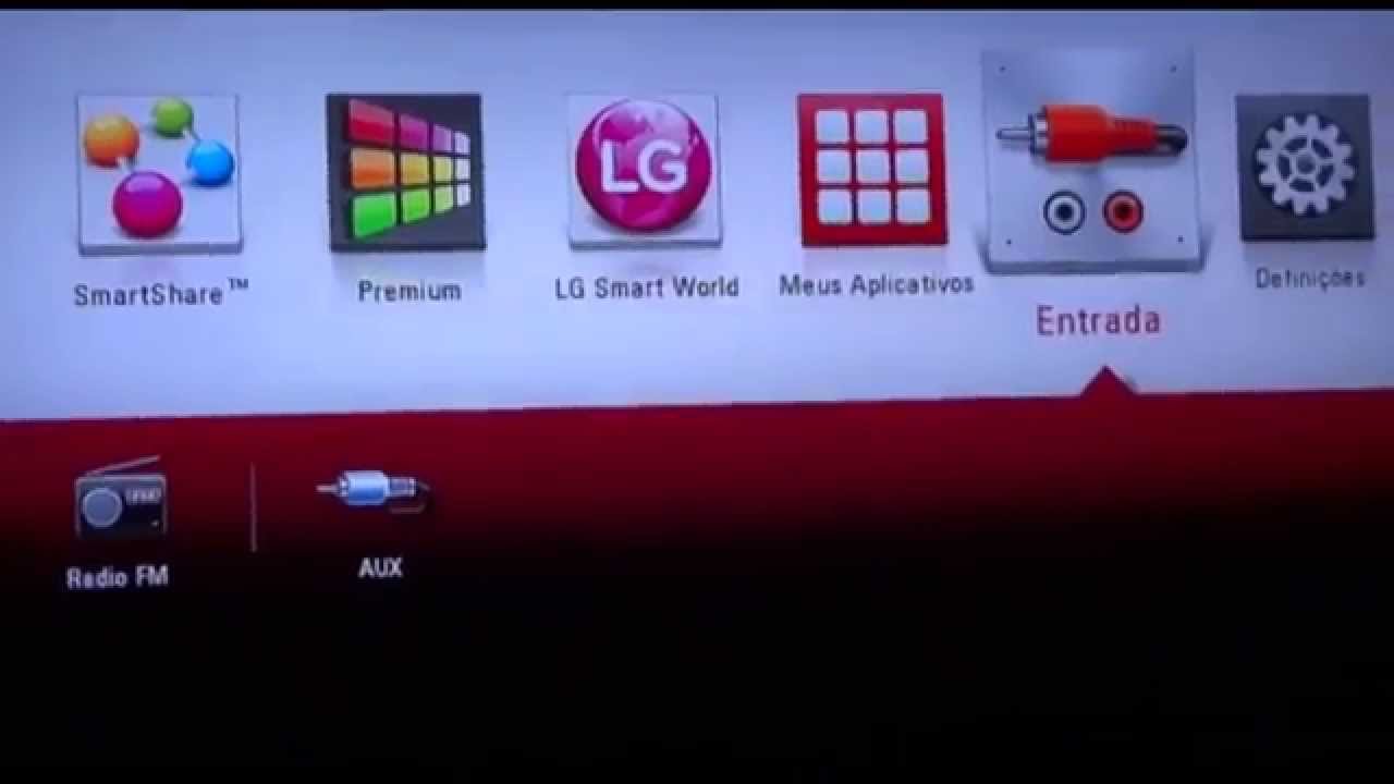 Configurações do Home Theater LG BH6730S