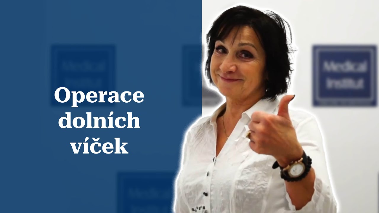 Operace dolních víček v Medical Institutu