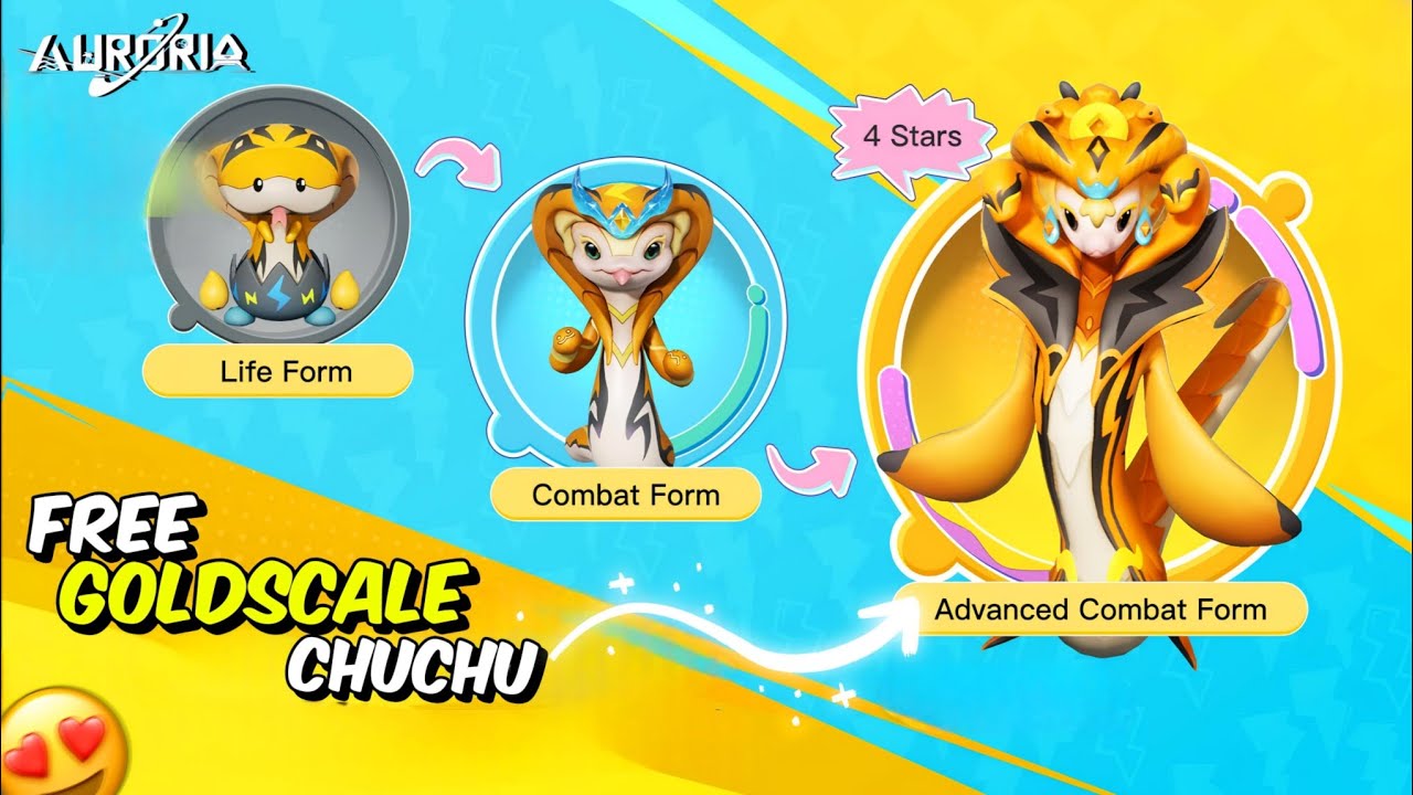 Goldscale chuchu and new maintainance event in auroria like palworld
