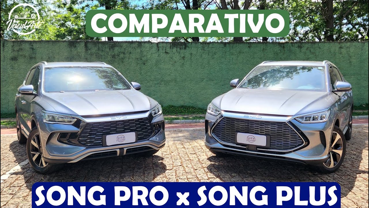 Song Pro x Song Plus: Qual comprar? Comparativo prático entre os SUVs médios da BYD - VeiculARTE