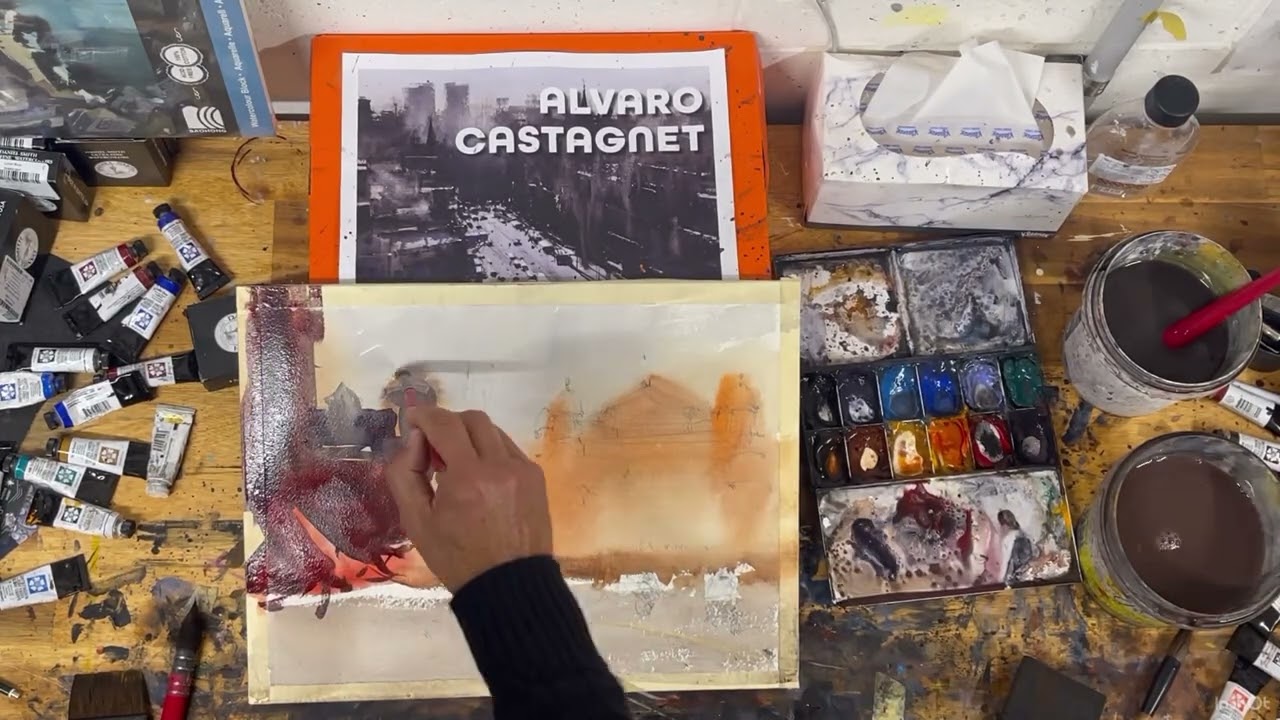 How To Paint Watercolours | Palace Theatre London