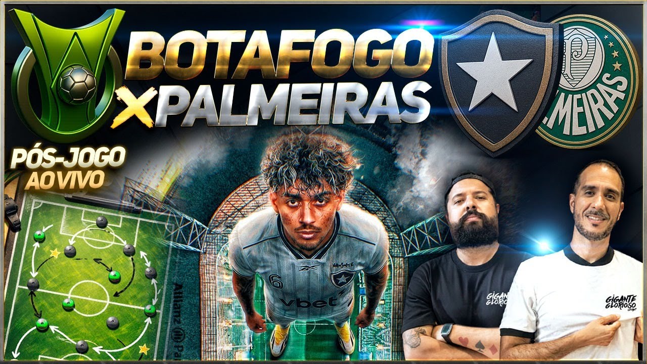 BOTAFOGO X PALMEIRAS | PÓS-JOGO | 7ª RODADA | BRASILEIRÃO 2026