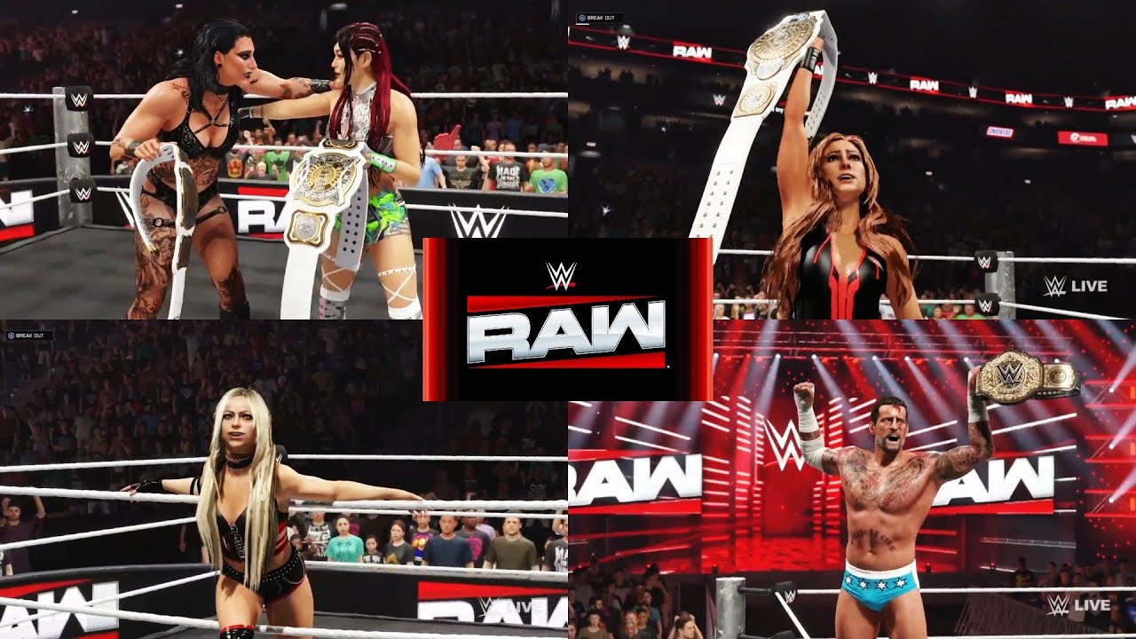 WWE 2K25: Top Raw Moments Jan 5, 2026 | WWE Raw Highlights Today