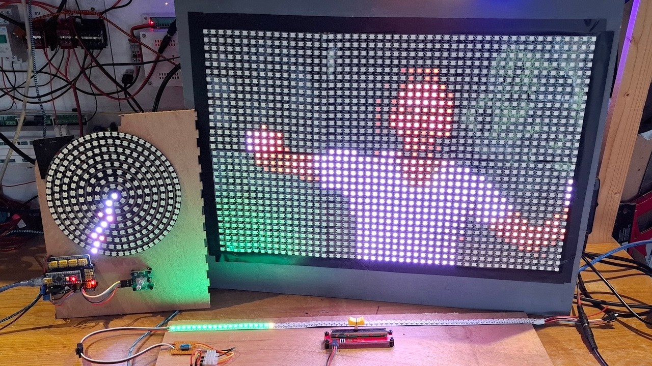 Stop Hard-Coding LED Animations! Upgrade from Arduino/ESP32 → sACN + WLED