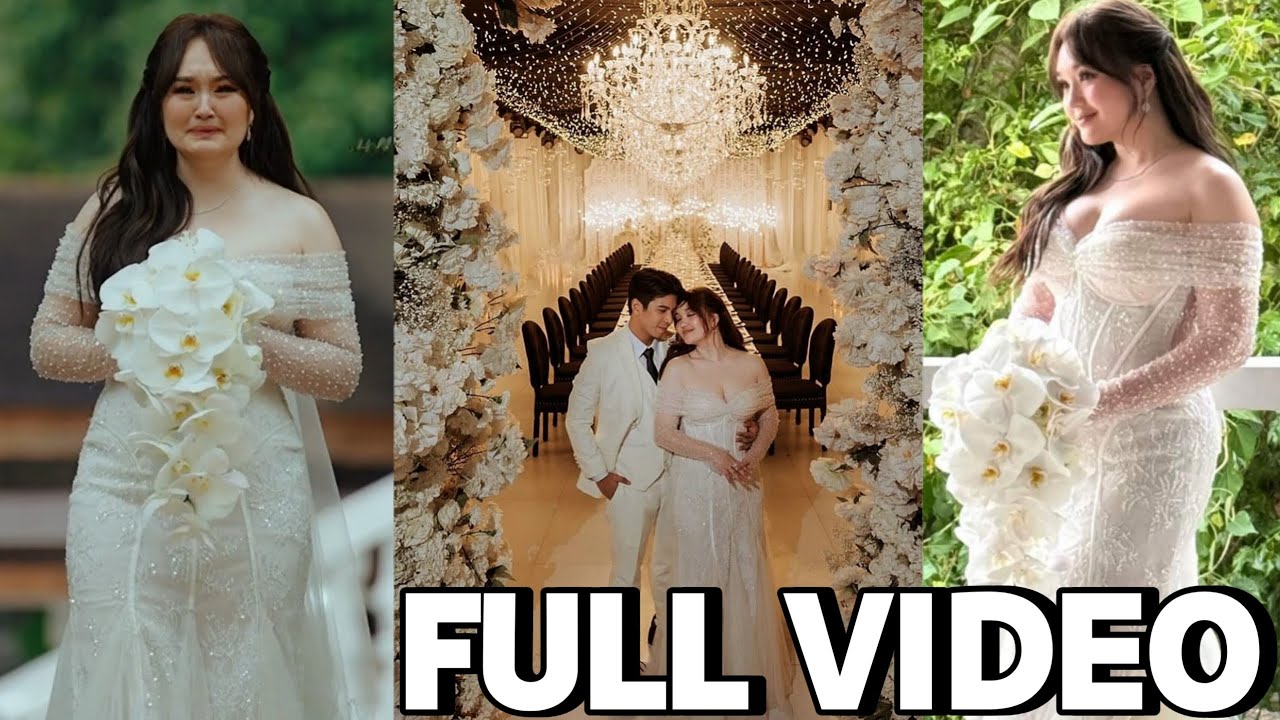 THE WEDDING Of Mika Dela Cruz and Nash Aguas♥️Full Video ng Kasal ni Mika Dela Cruz at Nash Aguas