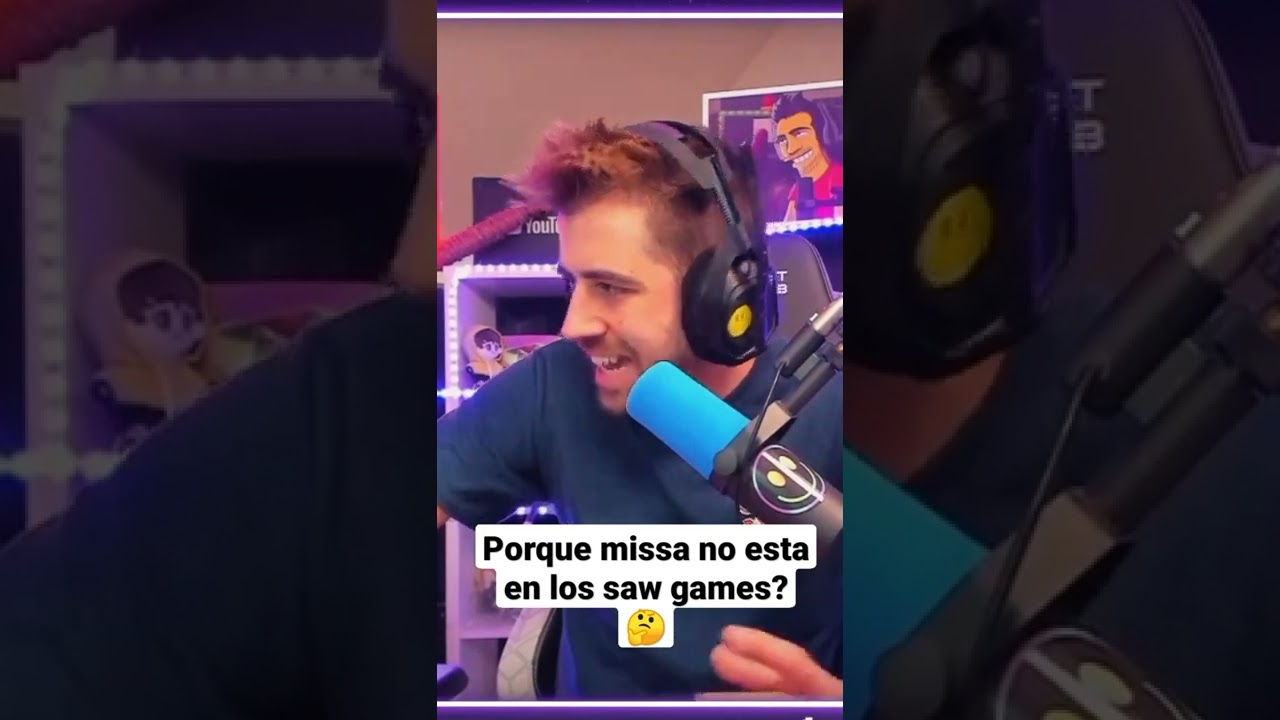 AURONPLAY enojado porque missasinfonia no está en los saw games 😡 #auron #missasinfonia #shorts