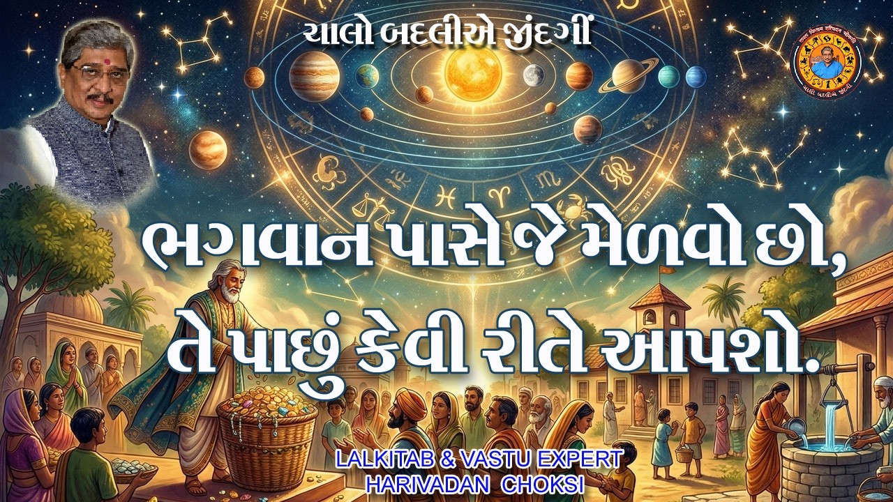 ભગવાન પાસે જે મેળવો છો , તે પાછું કેવી રીતે આપશો.