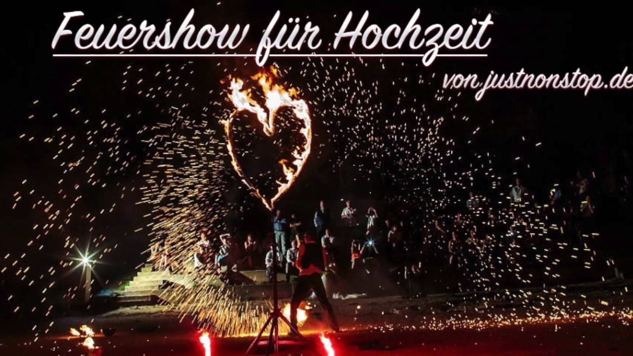 Feuershow für Hochzeit | just non stop
