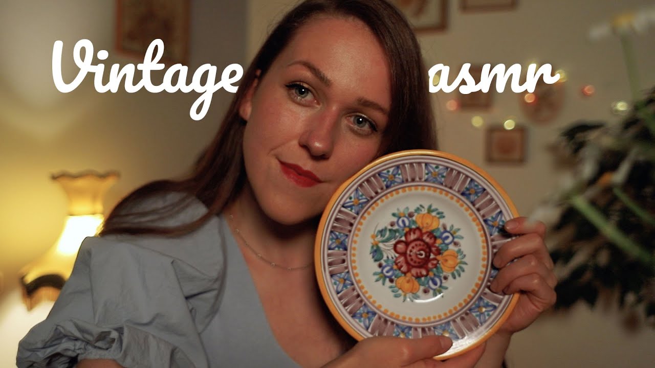 ZASPI DO 30 MINÚT 😴 Vintage asmr 🌹 šepkanie, zvuky predmetov...