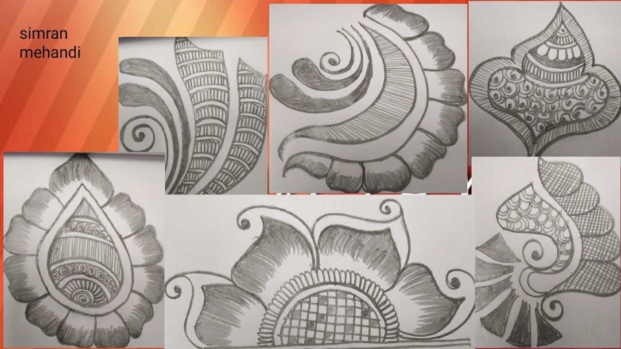 Mehandi Classes Day-12||Mehandi Basic Design's For Beginner's 😍