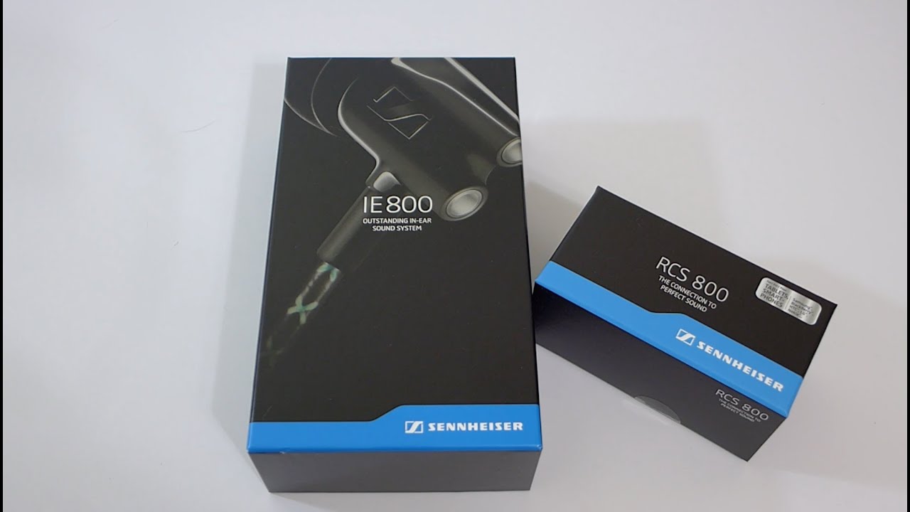 Unboxing: Audiophile-grade Sennheiser IE800 In-Ear