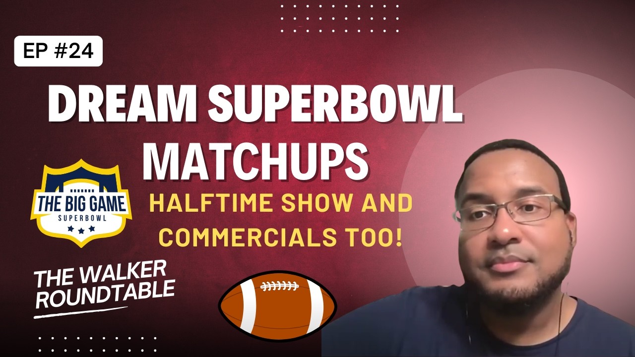 #24 Fantasy Super Bowl Matchups + Dream Halftime Show… and the “Don Dorito” Commercial Pitch 😂