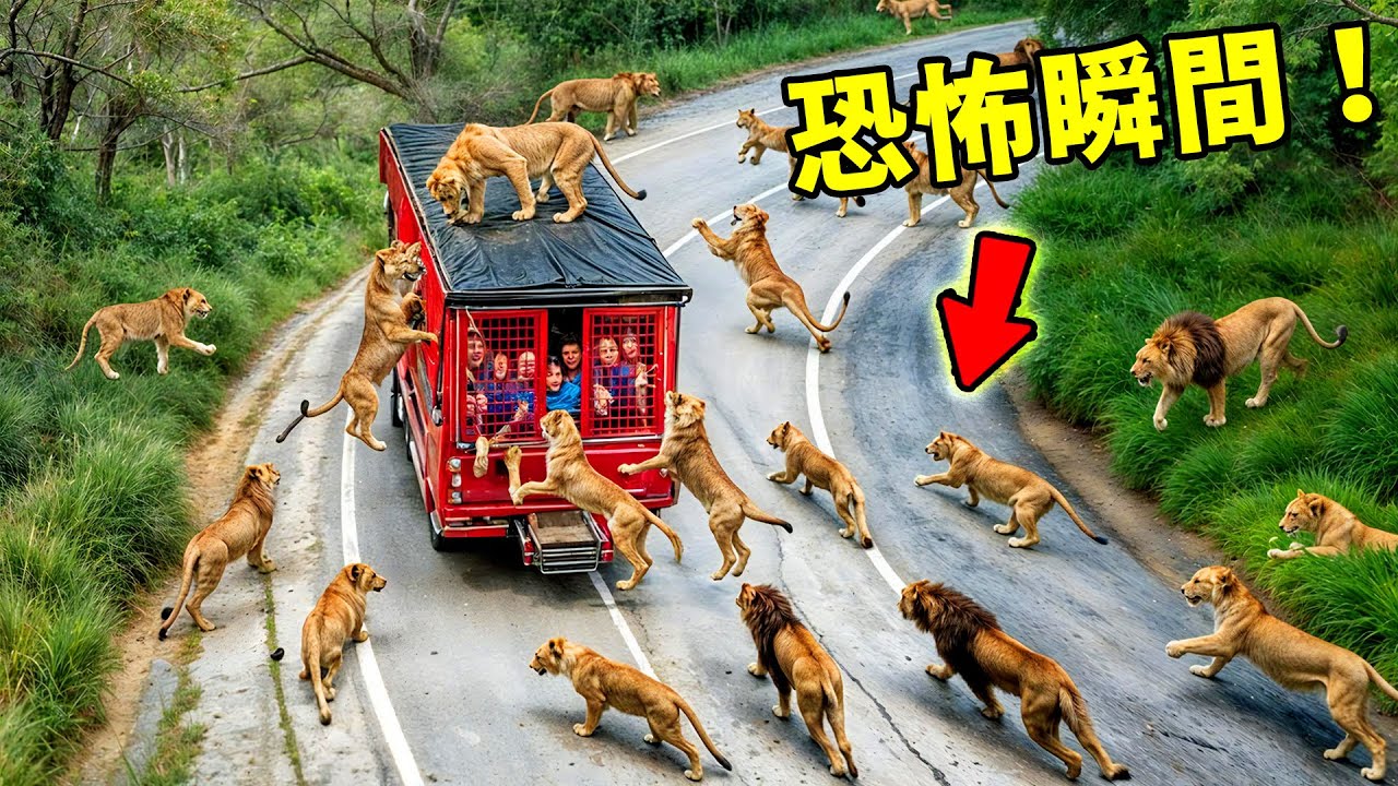 人與動物的十大驚險瞬間！男子誤闖獅子領地只能排第9，第一名恐怖到讓人看完發抖！