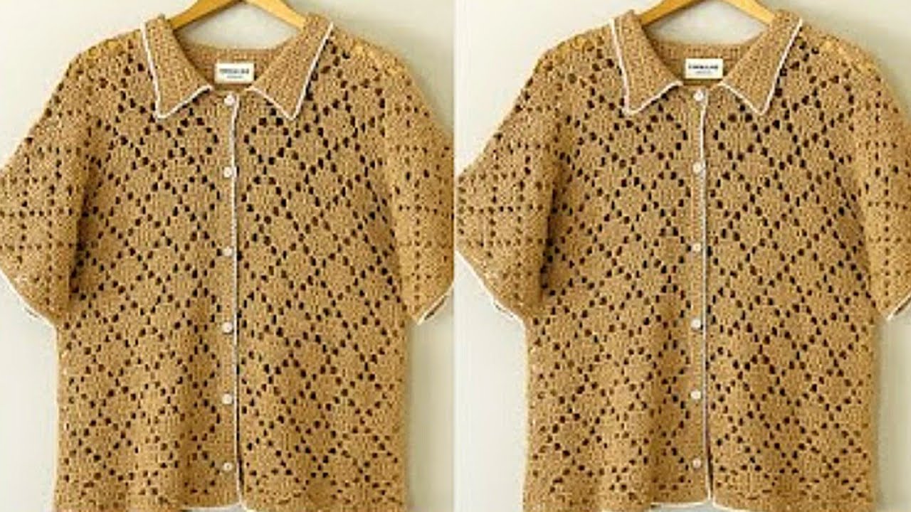 How To Crochet a Cardigan (Beginner Friendly) | CROCHET, SWEATER, TOP