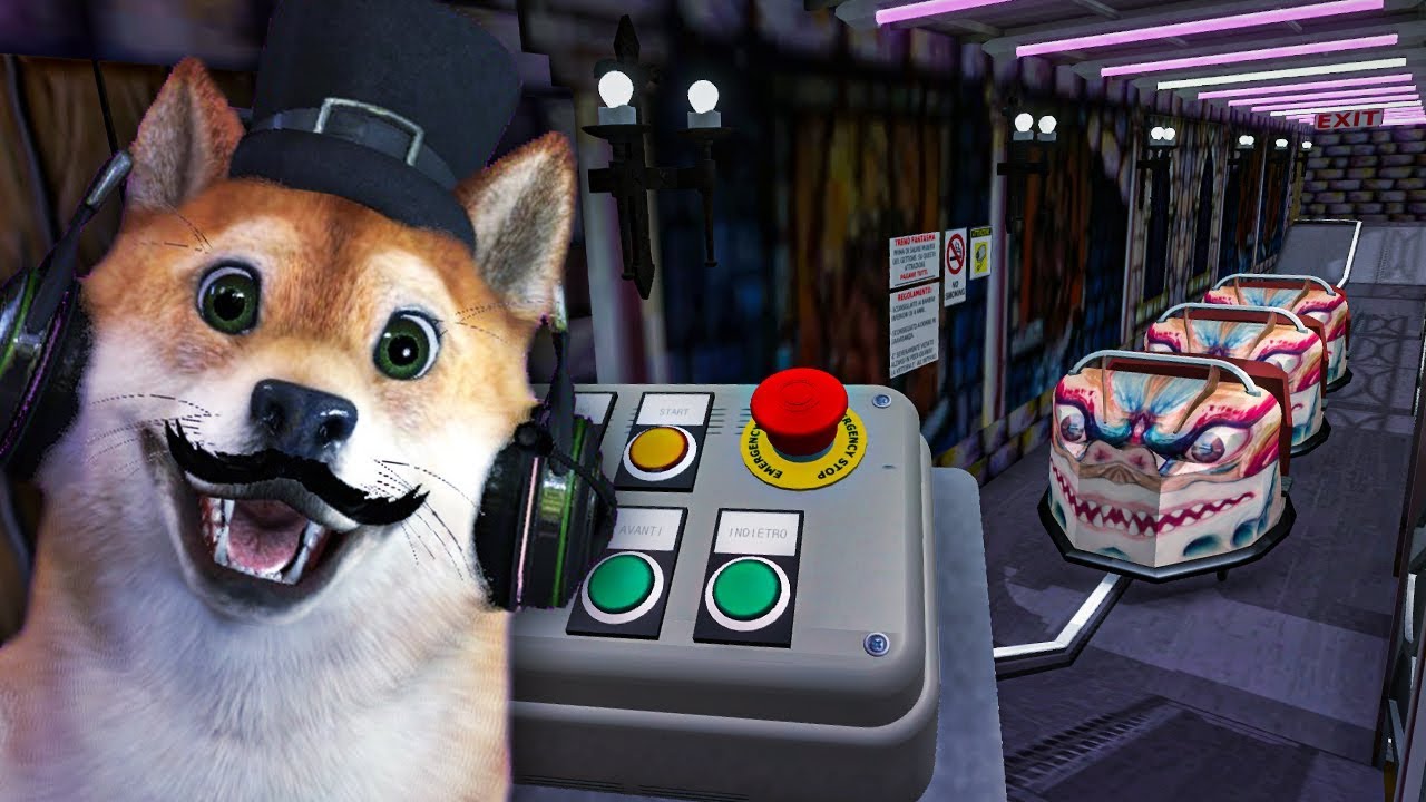 HUND steuert GEISTERBAHN! 😱 - Geisterbahn Simulator