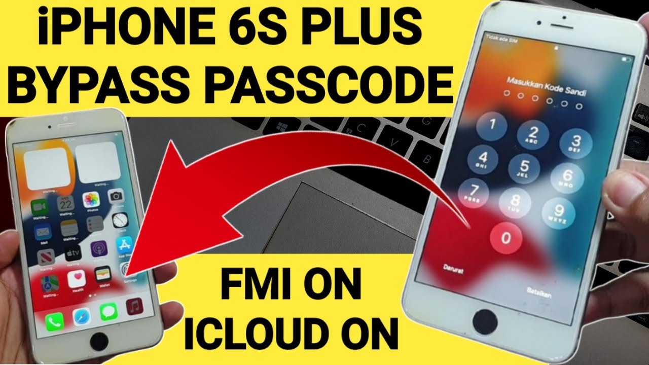 Cara Bypass Passcode iPhone 6s Plus iCloud FMI ON Bisa pake kartu sim lagi