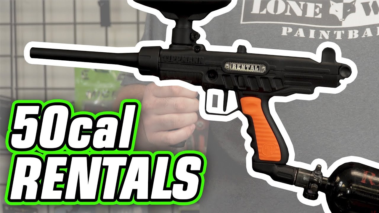 50Cal Rental Guns | Lone Wolf Paintball Michigan