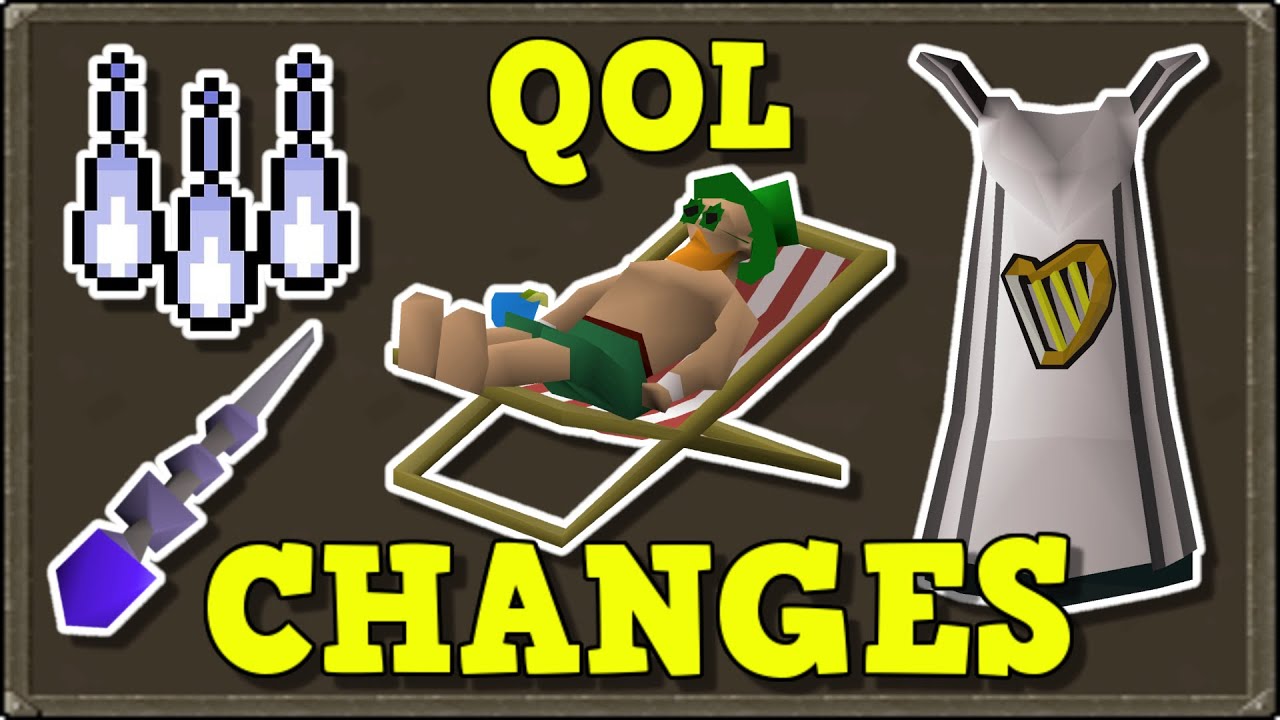 Massive QoL Changes + Music Update (OSRS)