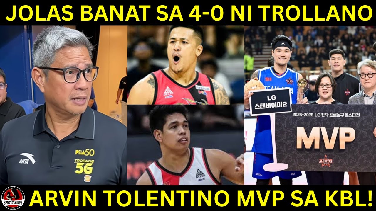 Jolas BUMANAT kay Trollano at Jericho Cruz AYAW PAAWAT! | Arvin Tolentino MVP sa KBL!