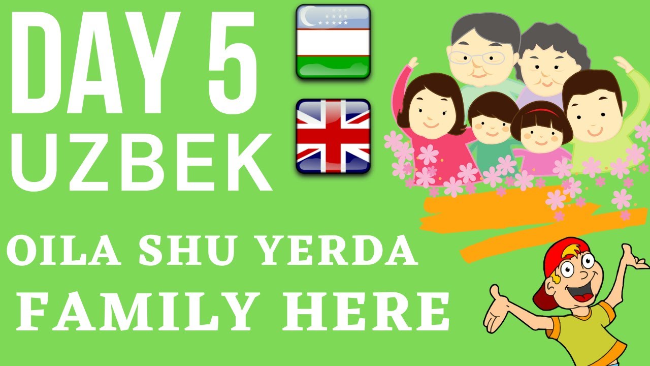 Learn Uzbek Daily - Day 5 - The People (Part 5) | Daily Dose of Languages