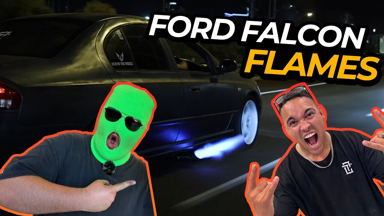 ОГРОМНЫЙ FORD FALCON FLAMES!!!