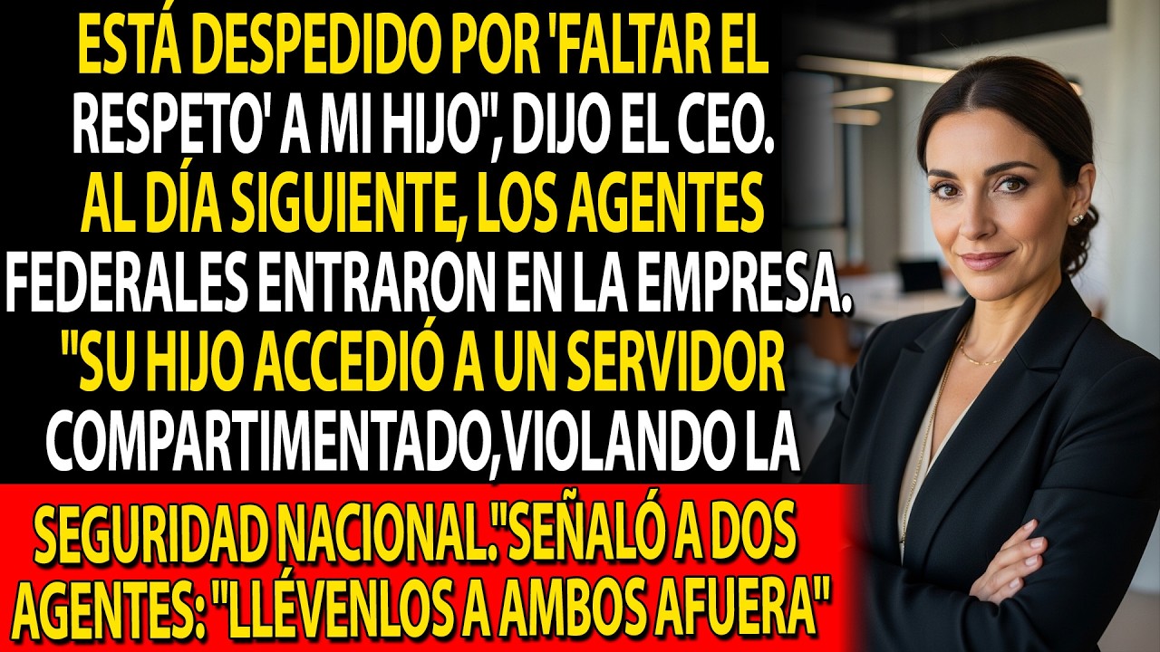 💸 El Precio de la Arrogancia del Director Ejecutivo que encubrió a su hijo ⚖️