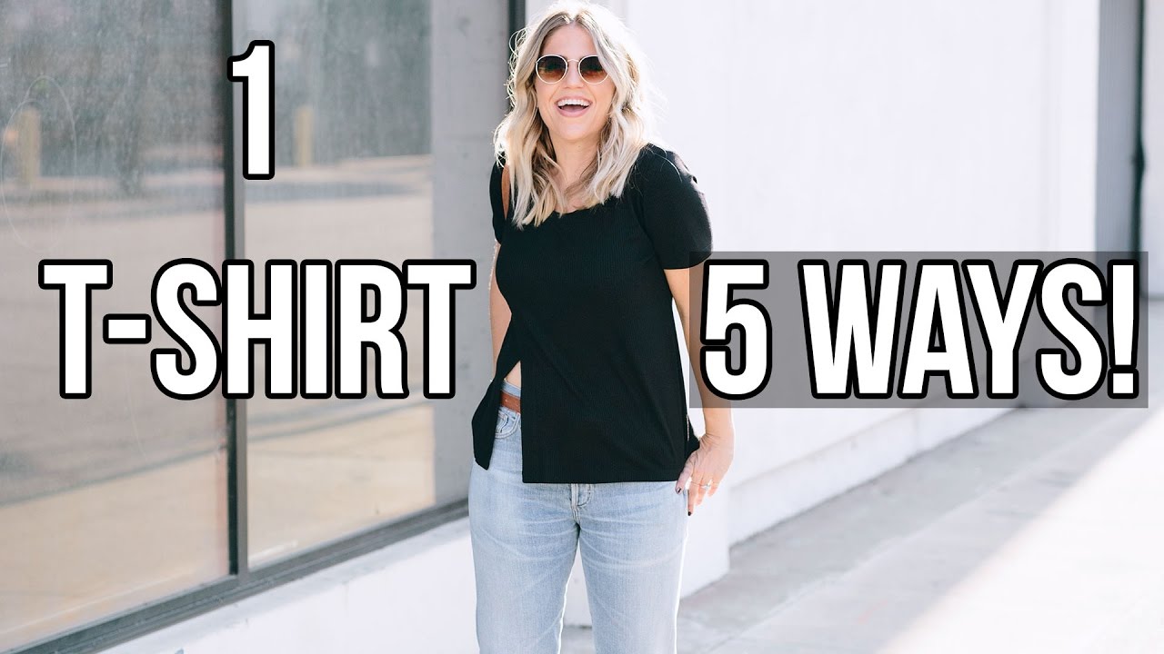 How To Wear 1 Shirt 5 Ways