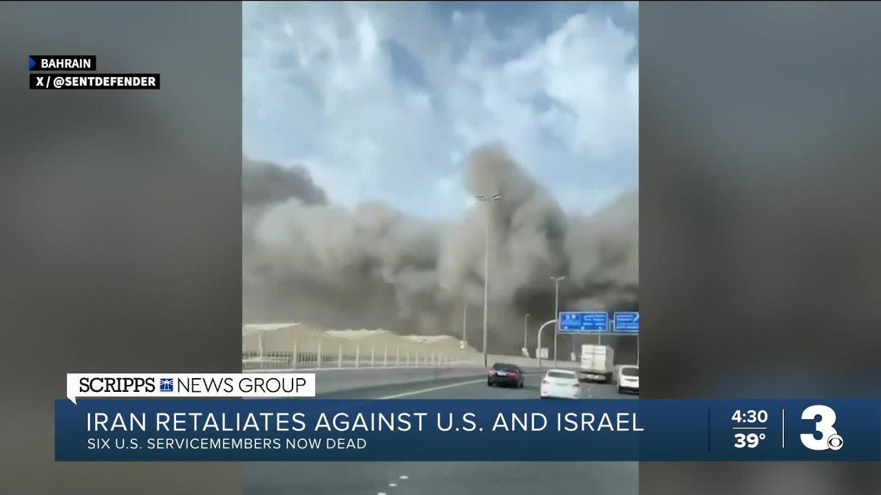 Six U.S. service members killed amid war with Iran; Attacks across Middle East intensify